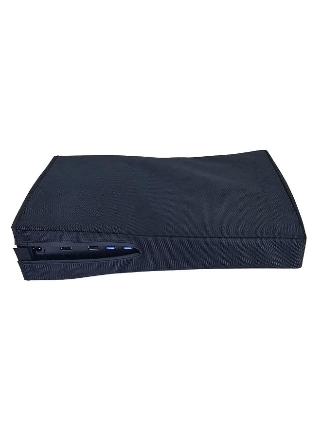 Peachjoy Dust Cover for PS5 Console, Oxford Fabric Anti-Scratch Waterproof Dust Guard with Back Cable Port for Playstation 5 Digital and Disk Version - Image 5